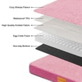thumbnail image 5 of Exclusivo Mezcla Large Dog Bed with Removable and Washable Cover, Orthopedic Pet Bed for Crates, Non-Slip Bottom and Waterproof Liner, 42"×28", Pink, 5 of 10