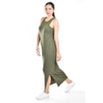 thumbnail image 2 of Maxi vestido sin manga Roman Fashion / Juvenil, 23974 (Verde militar) verde oscuro CH, 2 of 5
