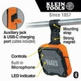 thumbnail image 2 of Klein Tools Bluetooth Speaker with Magnetic Strap, Orange/Black, AEPJS2, 2 of 8