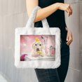 thumbnail image 6 of Cauagu Dog Sitting In Bathtub With Duck On Head Pattern Women's Plush Tote Bag,Soft Underarm Bag Ladies Fluffy Shoulder Bag Plush Handbag Women Furry Tote Bag for Autumn and Winter, 6 of 7
