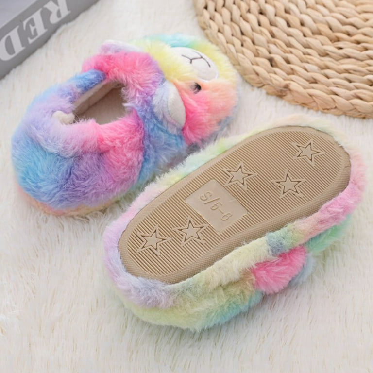 MUXiin Slippers For Kids Size Toddler Boys Girls Cute Slippers