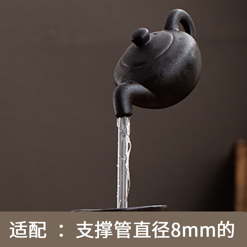 Table water fountain 1 Set of Floating Teapot Water Fountain Decor