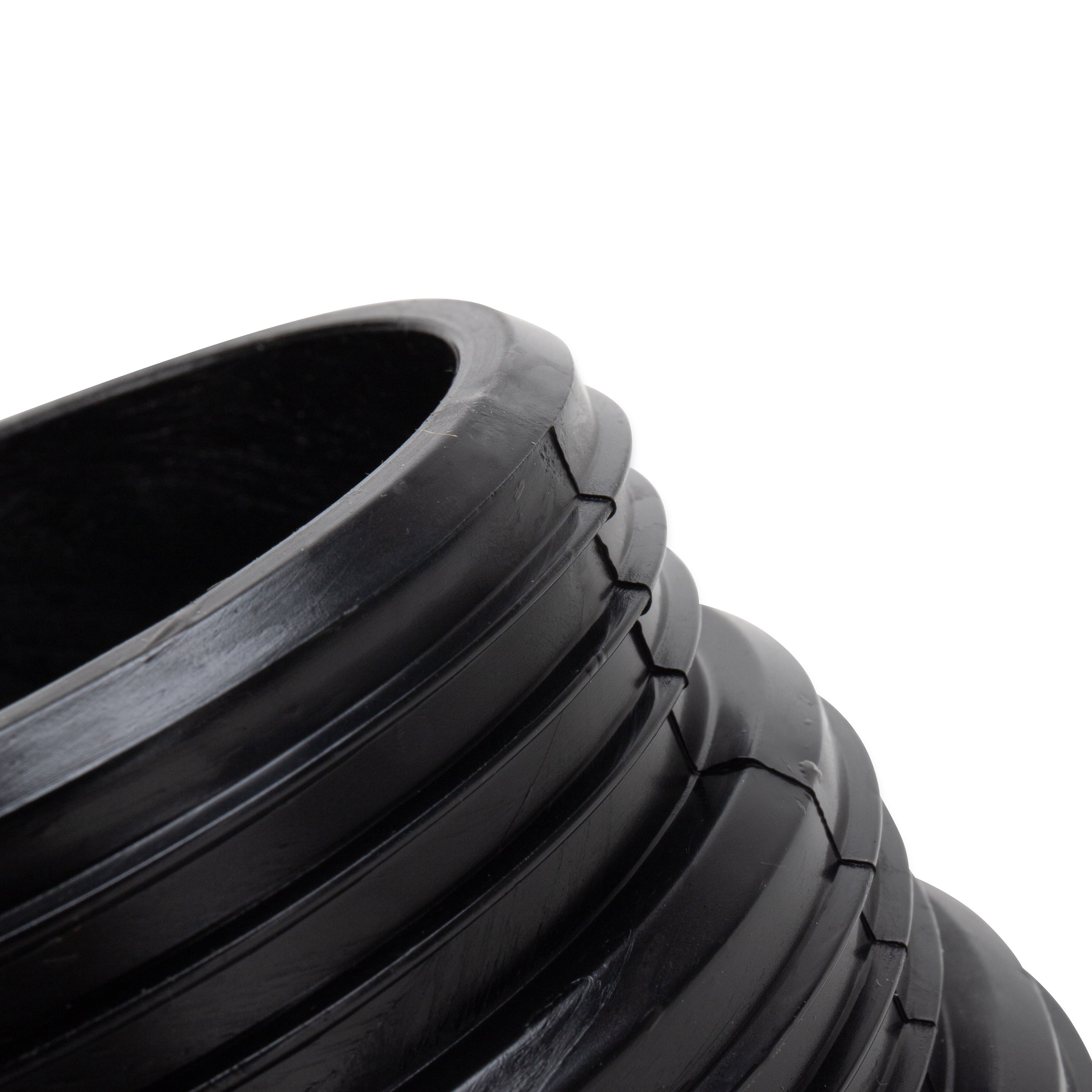 (2 pack) Camco Flexible 3-in-1 Sewer Hose Seal Adapter, Black, Model 39318
