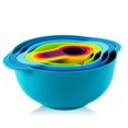 thumbnail image 1 of Megachef MG-9M Multipurpose Stackable Mixing Bowl & Measuring Cup Set, 1 of 1