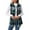L01-Green, variant on CCRFTGI Womens Long Vest Flannel Plaid Tweed Vest Tops Casual Lapel Neck Sleeveless Cardigan Outerwear Fall Winter Button Up Shirt Jacket Green S