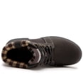 thumbnail image 4 of Botas de senderismo ANJOUFEMME Work impermeables para mujer, color negro, talla 7, 4 of 7