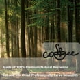 thumbnail image 4 of Wood Cutout Coffee Sign Wooden Coffee Wall Decor Black Word Sculpture Laser Cut Sign Unfinished Sign DIY Letters Art Sign Ornaments for Front Door Rustic Home Decorations 11.8x5.4Inch, 4 of 6