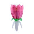 thumbnail image 4 of Supplies  Amazing Romantic Musical  Birthday Party Cake Topper Candle Pink, 4 of 8