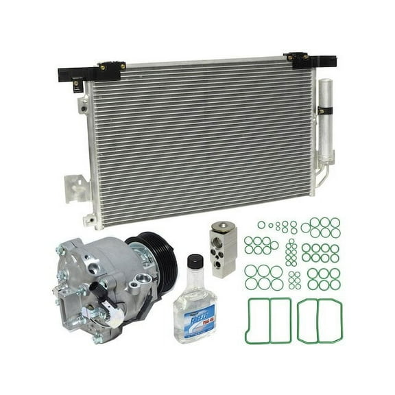 A/C Compressor Kit - Compatible with 2009 - 2014 Mitsubishi Lancer 2010 2011 2012 2013