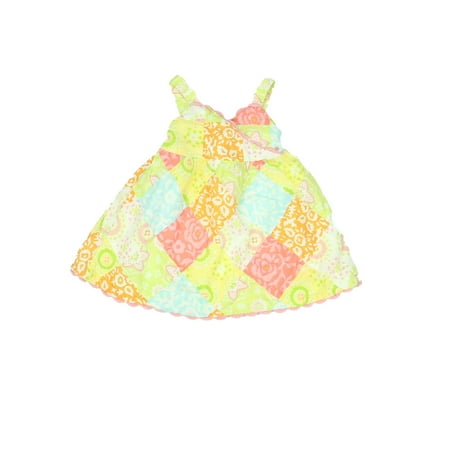 

Pre-owned Janie and Jack Girls yellow | Blue | Orange | Green Dress size: 0-3 Months
