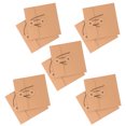 thumbnail image 4 of Shisuyan Rectangular CD Sleeves Light Brown 10Pcs 5.04X5.04X0.08In, 4 of 8