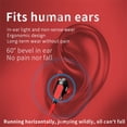 thumbnail image 3 of 3.5mm Earphone 90 Degrees Volume Wire Control In-ear Subwoofer Music Gaming Earbuds Red, 3 of 5