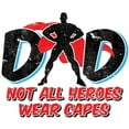 thumbnail image 2 of CafePress - Dad: Not All Heroes Wear Capes - 11 oz Ceramic Mug - Novelty Coffee Tea Cup, 2 of 4
