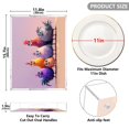 thumbnail image 3 of Acrylic Tray 15.7*11.8*1.9 Inch Transparent Tray Food Tray Tea Cup Tray Serving Trays Cosmetics Storage Kitchen Table Bathroom Sundry Storage Cartoon Chick Group, 3 of 7