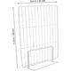thumbnail image 2 of 2pcs Freezer Compartment Dividers Fridge Drawer Dividers Chest Divider Kitchen Iron., 2 of 5