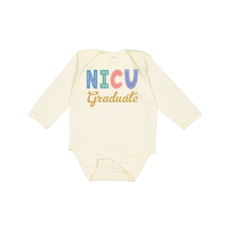 

Inktastic NICU Graduate Baby Clothes Gift Baby Boy or Baby Girl Long Sleeve Bodysuit