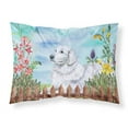 thumbnail image 1 of Carolines Treasures CK1237PILLOWCASE Maremma Sheepdog Spring Fabric Standard Pillowcase, 1 of 2