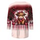 thumbnail image 4 of Xuyuer Valentine T Shirts Love Heart Printed Graphic Tee Tops Women's Casual 3/4 Sleeve T-Shirts Round Neck Cute Tunic Tops Basic Tees Blouses Business Work Tee Top Spring Shirts, 4 of 6