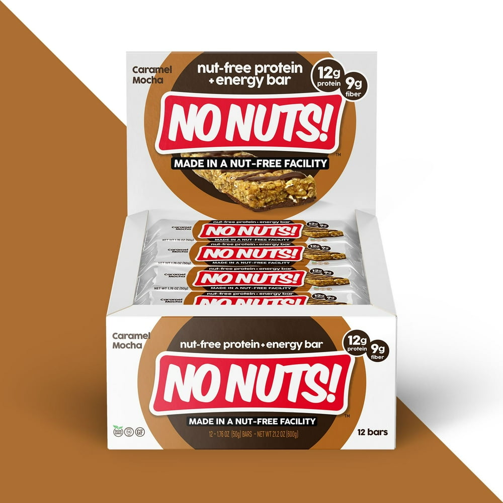 No nuts caramel mocha protein snack bars 100 nut free dairy free
