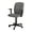 Gray, variant on Flash Furniture Mid-Back Purple Quilted Vinyl Swivel Task Office Chair with Arms