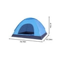 thumbnail image 4 of Azrian 2 Person Camping Tent with Storage Bag, 4 of 6