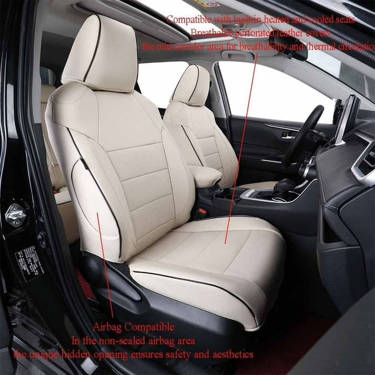 Leather Seat Covers: 2020 Toyota RAV4: Custom Leather Seat Covers on the 2020  Toyota RAV4 