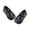 Black, variant on GiLiling Girls Mary Jane Shoes, Double Buckle Adjustable Straps, PU Upper Non-Slip Rubber Sole, Princess Dress Casual Footwear (Black, 2.5-3 Years)