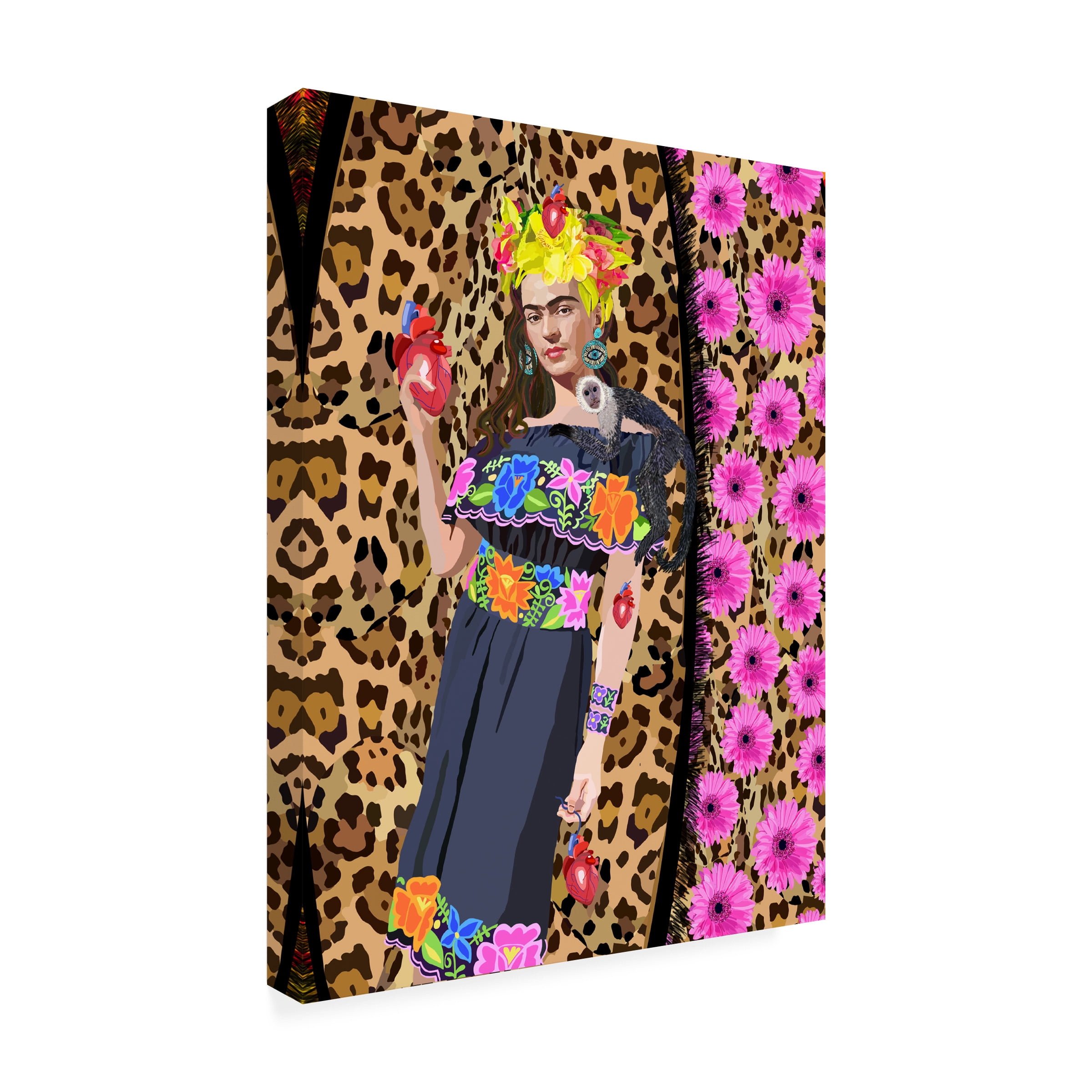 Lynnda Rakos 'love Frida' Canvas Art