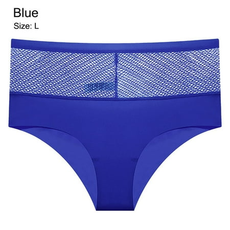 

Ladies Perspective Seamless Intimates Women Panties Women s Underwear Underpants Lingerie BLUE L