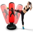 thumbnail image 1 of Saco de boxeo inflable Saco de boxeo de pie de 160 cm para niños adultos Sacos de boxeo de pie Equipo de entrenamiento para practicar Taekwondo, Karate ... Adepaton LKX-1662-2, 1 of 7