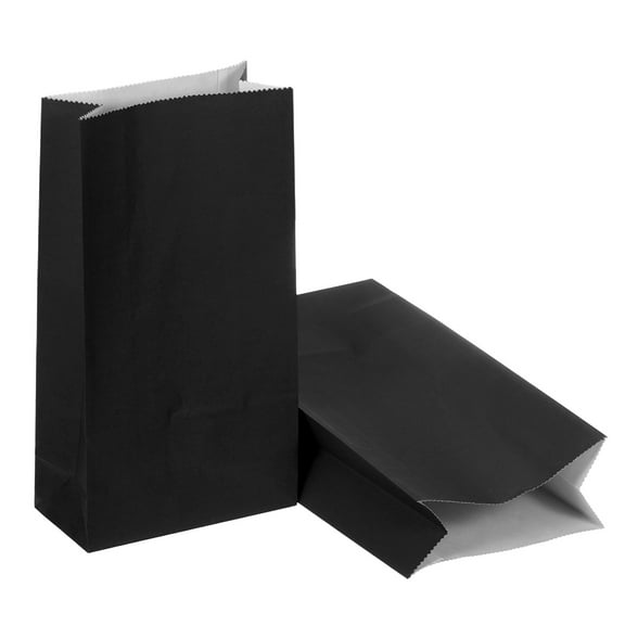 Party Favor Bag, 25 Pcs Mini Paper Candy Bags Gift Treat Celebration Black