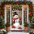 thumbnail image 1 of 35 X 72 Inch Christmas Door Cover Christmas Door Curtain Christmas Day Door And Wall Decoration Festival Party Decoration, 1 of 6