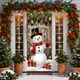 thumbnail image 5 of Decoraciones de Navidad Cubierta de Puerta de Navidad de 35 X 72 Pulgadas Cortina de Puerta de Navidad Decoración de Puerta Y Pared Del Día de Navidad Decoración de Fiesta de Vacaciones Decoraciones D, 5 of 6
