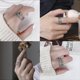 thumbnail image 3 of Anillo de ansiedad ajustable de plata de ley 925 para mujeres y hombres, anillos Fidget Spinner de la paz, anillos retro de promesa de boda, anillos para el pulgar para aliviar la ansiedad y el estr, 3 of 5
