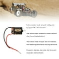 thumbnail image 4 of Moteur RC, Coque en Acier Inoxydable Haute Torsion Résistante aux Chocs Moteur Brossé 540 Largement Compatible Robuste pour Hpi 13T,21T,35T,45T,55T,80T, 4 of 7