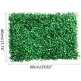 thumbnail image 5 of MONIPA 12Pcs Artificial Greenery Panels 23.62"x15.75"x1.57" Topiary Hedge Plant, Privacy Hedge Screen Suitable for Outdoor Garden Backyard Fence Fence Privacy Screen, 5 of 7