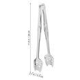 thumbnail image 2 of FESTFENDS Pinzas Para Servir De Acero Inoxidable Compacto Y Antiadherente Color Plateado, 2 of 8