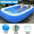 thumbnail image 2 of Pvc Children'S Inflatable Swimming Pool Home Outdoor Large Family Pool Thickened Plastic Baby Baby Pool, 2 of 7