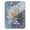 Large Flower in Full Bloom, variant on High Precision Digital Kitchen Scale Tempered Glass Food Scale Multifunction Scale Small Kitchen Appliances White Flowers with Blue Butterflies