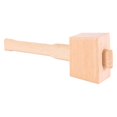 thumbnail image 1 of Newway 250mm Beech Solid Carpenter Wood Wooden Mallet Hammer Handle Woodworking Tool, 1 of 5