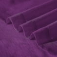 thumbnail image 6 of Dainty Home Malibu Textured Semi-Sheer Grommet Top Curtain Panel Pair, 108" x 84" In Purple, 6 of 10