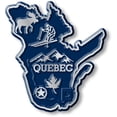 thumbnail image 1 of Quebec Province Magnet by Classic Magnets, Collectible Souvenirs Made in The USA, 1 of 4