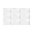 thumbnail image 4 of Uxcell 3.2ml Watercolor Pans, 100 Pack Empty Full Pans Plastic Watercolor Tins for Watercolor Oils, White, 4 of 7