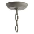 thumbnail image 5 of JONATHAN Y Rustica 6-Light 27" Adjustable Greige Metal/Wood Bead LED Chandelier, Grey/Natural, JYL9060A, 5 of 7