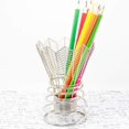 thumbnail image 1 of 1pc Metal Organizer Pencil Holder Fancy Badminton Shaped Pen Holder, 1 of 5