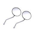 thumbnail image 2 of Pair 10mm Universal Motorcycle Mirrors Bike/Motorbike Rear View/Side, 2 of 5