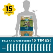 Audubon Park Waste Free Wild Bird Food, Dry, 1 Count per Pack, 15 lbs.