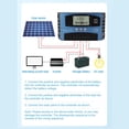 thumbnail image 4 of Usb Solar Panel Controller MPPT 12V/24V Charging Controller Dual USB DC Rechargeable Solar Charge Controller, 4 of 7