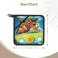 thumbnail image 3 of Saiise Scooby-Doo Print 2PCS Pot Holders for Kitchen - Cotton Oven Hot Pads Set with Non-Slip Silicone Grip and Pocket Heat Resistant Pans Handle Covers Potholders, 3 of 7