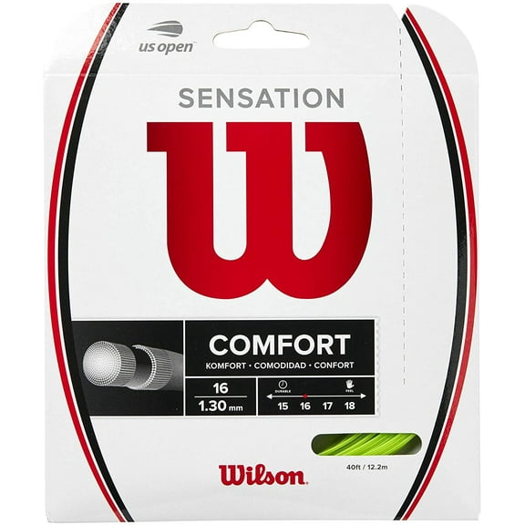 Sensation 16g Neon Green Tennis String